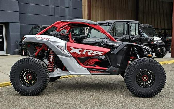 2025 Can-Am® Maverick X3 X rs Turbo RR Fiery Red & Hyper Silver