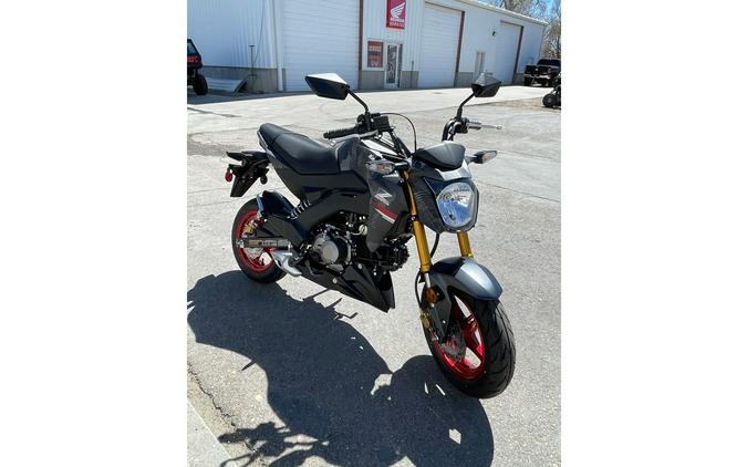 2024 Kawasaki Z125Pro Cypher CamoGray/Metallic Matte Carbon Gray