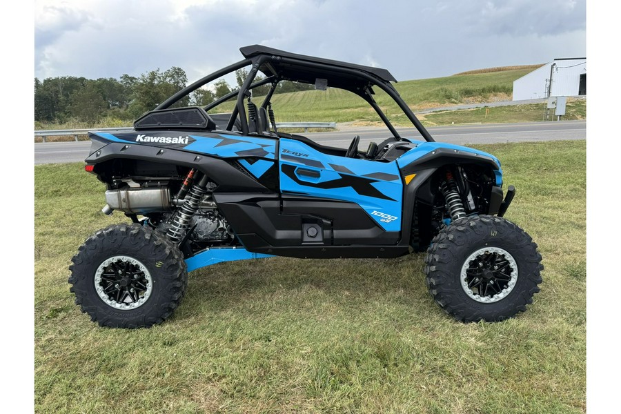 2026 Kawasaki Teryx® KRX™ 1000 eS - Sky Blue / Super Black