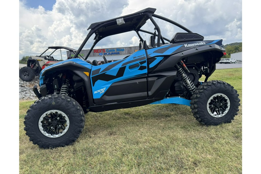 2026 Kawasaki Teryx® KRX™ 1000 eS - Sky Blue / Super Black