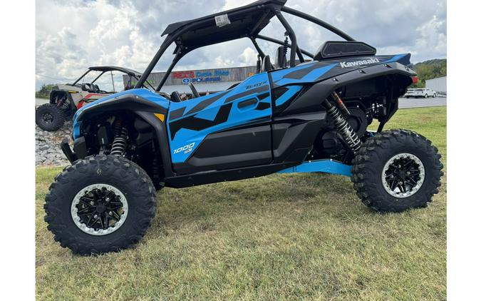 2026 Kawasaki Teryx® KRX™ 1000 eS - Sky Blue / Super Black