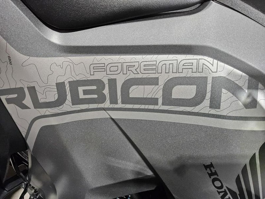 2026 Honda® FourTrax Foreman Rubicon 4x4 EPS Matte Gray Metallic