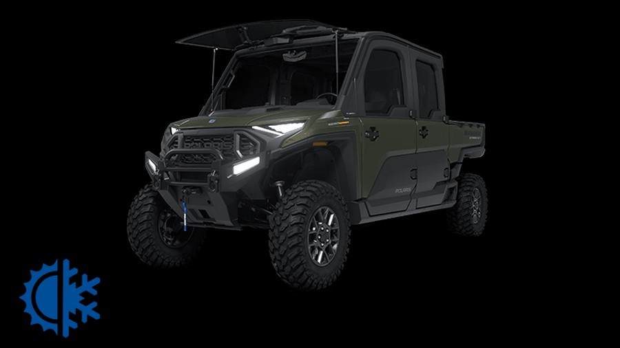 2026 Polaris RANGER CREW XD 1500 MOUNTAINEER TREELINE GREEN