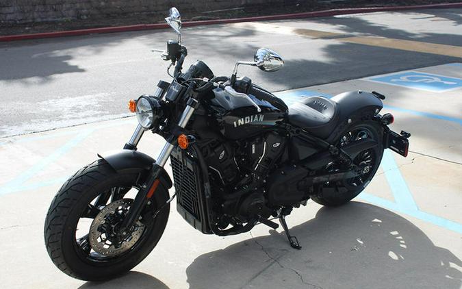 2026 Indian Motorcycle® Scout® Sixty Bobber Black Metallic