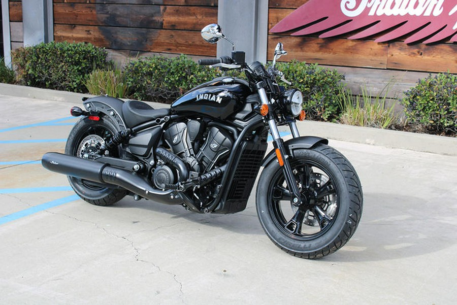 2026 Indian Motorcycle® Scout® Sixty Bobber Black Metallic