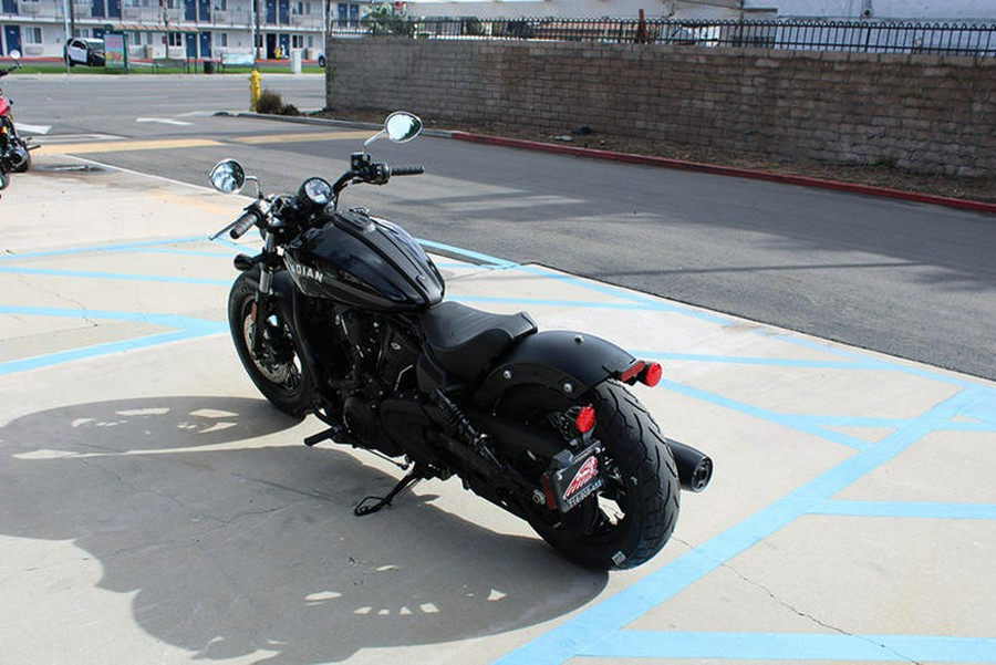 2026 Indian Motorcycle® Scout® Sixty Bobber Black Metallic