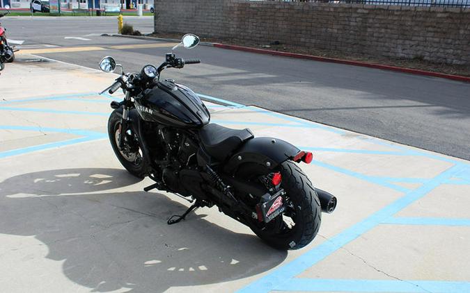 2026 Indian Motorcycle® Scout® Sixty Bobber Black Metallic