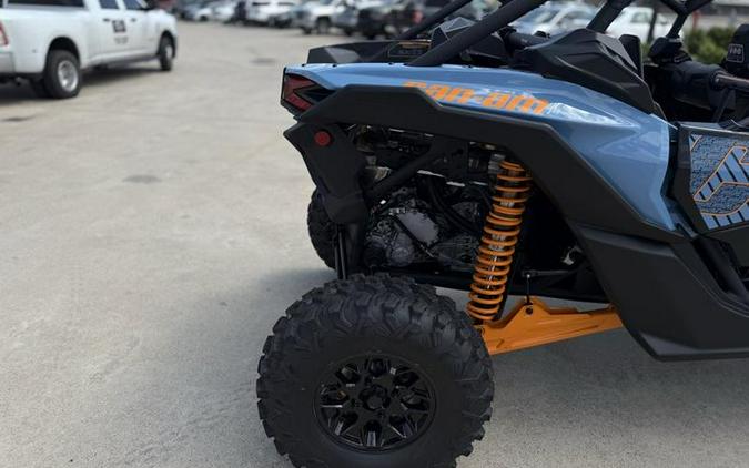 2026 Can-Am® Maverick X3 Max RS Turbo RR Scandi Blue & Orange Crush