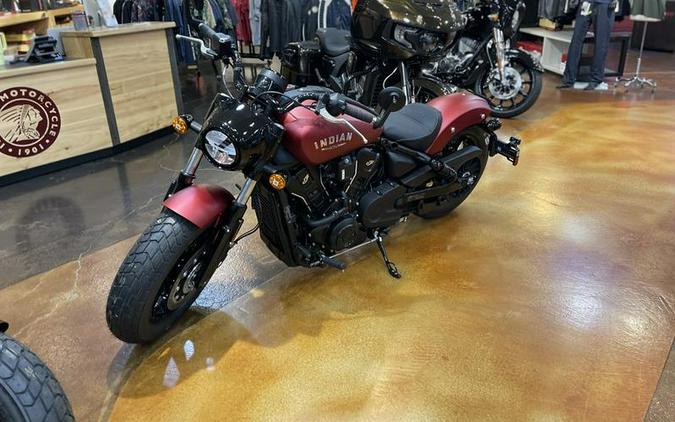 2025 Indian Motorcycle® Scout® Bobber Limited Sunset Red Smoke