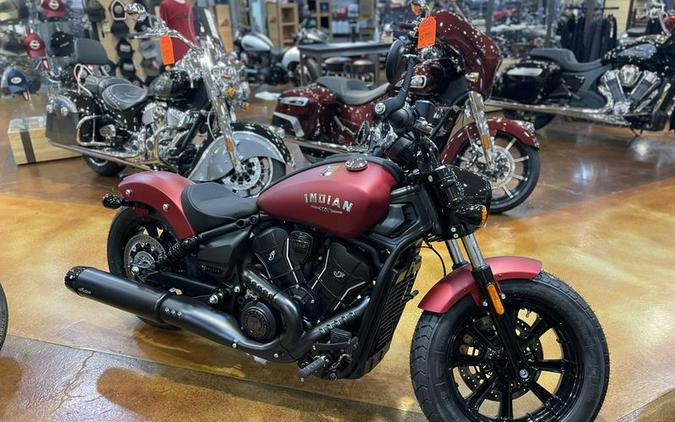 2025 Indian Motorcycle® Scout® Bobber Limited Sunset Red Smoke