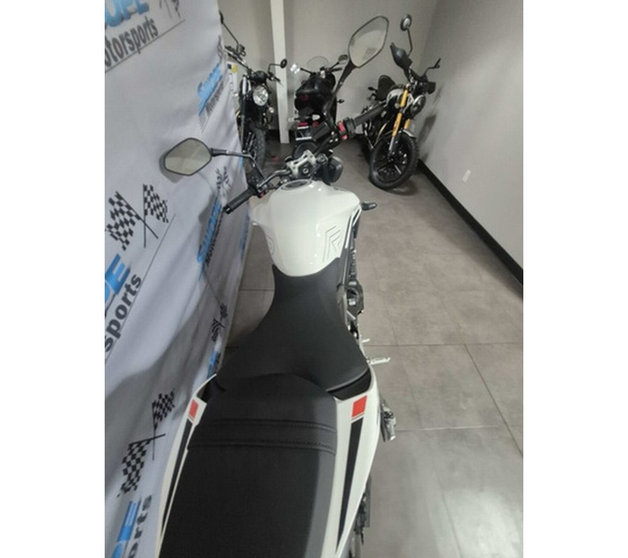 2025 Triumph STREET TRIPLE R REET TRIPLE R - PURE WHITE