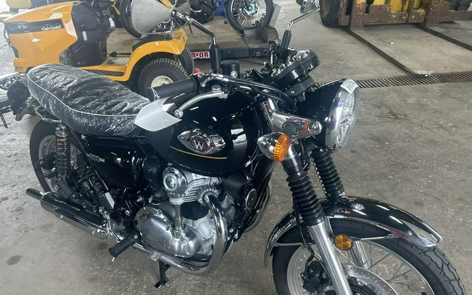 2025 Kawasaki METALLIC BRILLIANT GOLDEN BLACK/EBONY W800 ABS