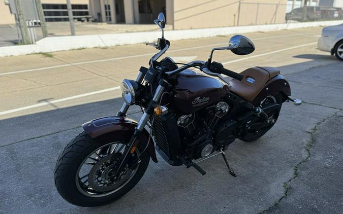 2023 Indian Scout ABS Maroon Metallic