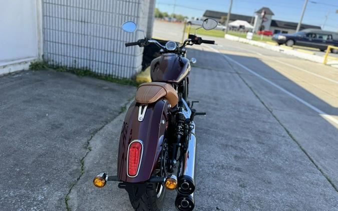 2023 Indian Scout ABS Maroon Metallic