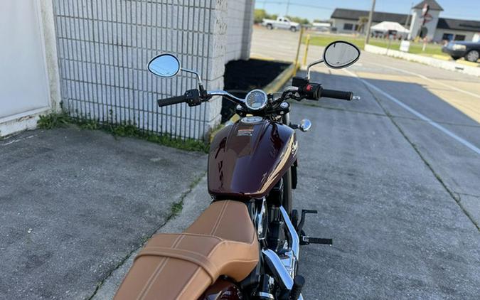 2023 Indian Scout ABS Maroon Metallic