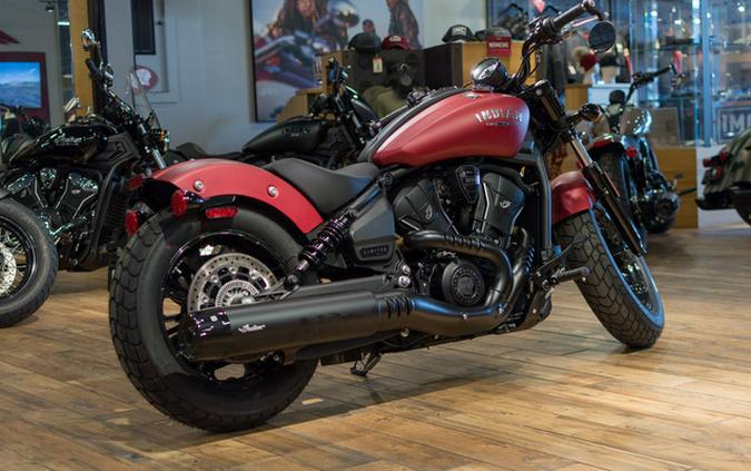 2025 Indian Scout Bobber Limited Sunset Red Smoke