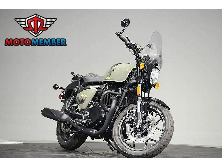 2024 Royal Enfield Shotgun 650 Drill Green