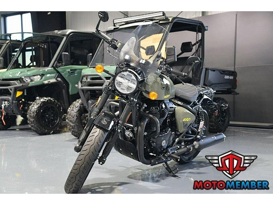 2024 Royal Enfield Shotgun 650 Drill Green