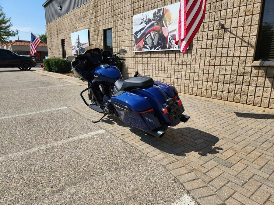 2025 Indian Motorcycle® Challenger® Dark Horse® 112 w/PowerBand Audio Springfield Blue