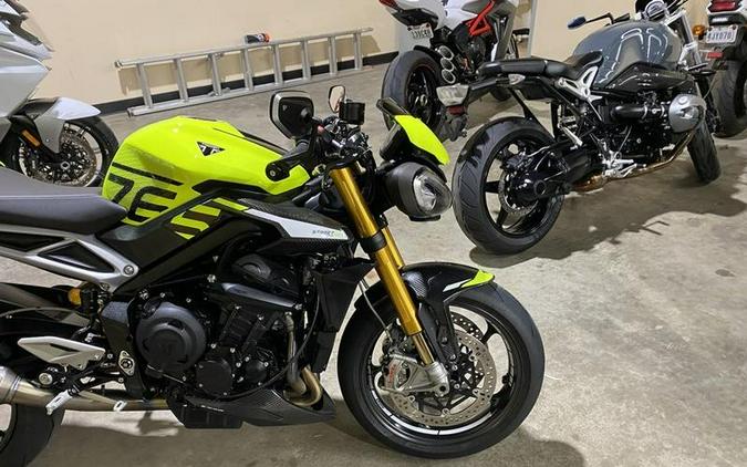 2024 Triumph Street Triple 765 Moto2 Edition Racing Yellow