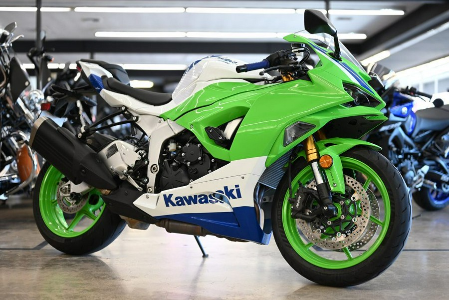 2024 Kawasaki Ninja ZX6R 40th Anniversary