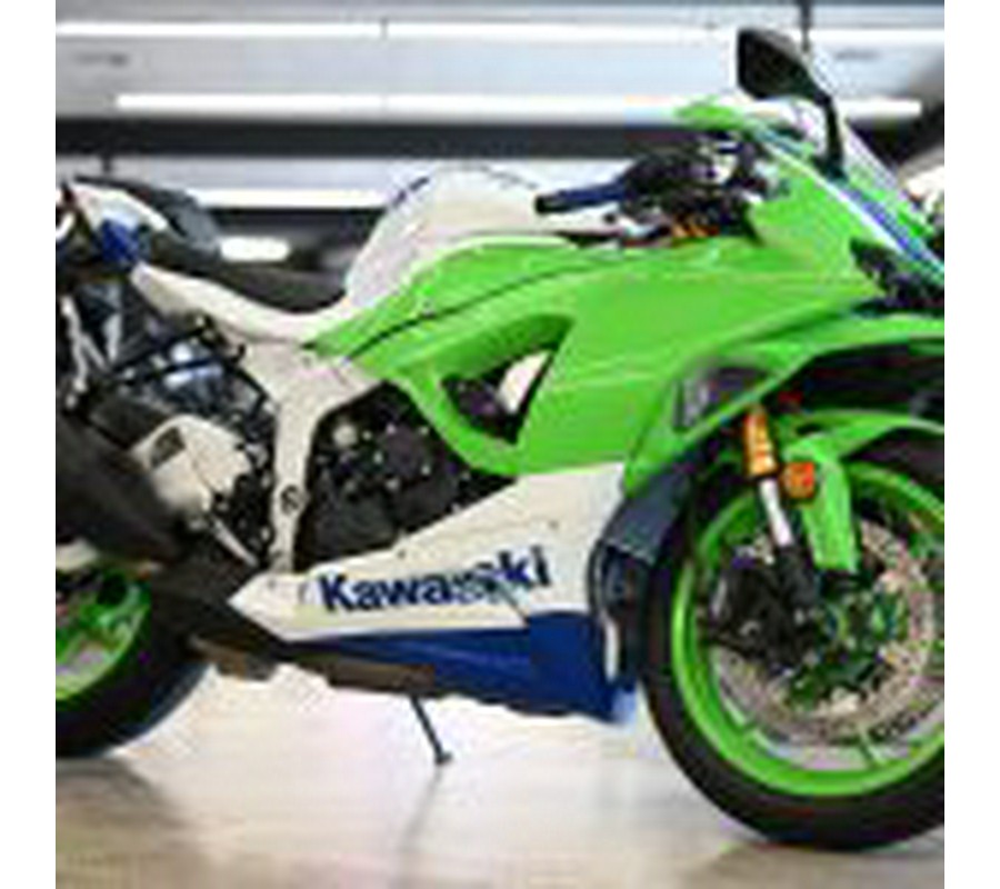 2024 Kawasaki Ninja ZX6R 40th Anniversary