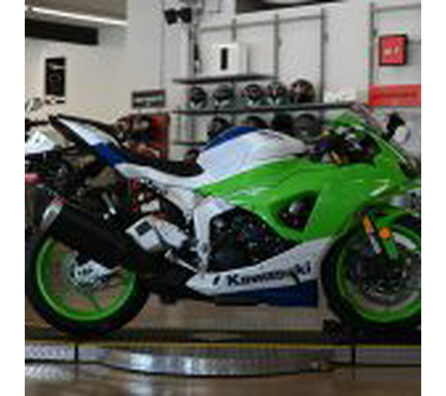 2024 Kawasaki Ninja ZX6R 40th Anniversary