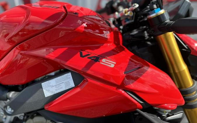 2024 Ducati Streetfighter V4 S Red