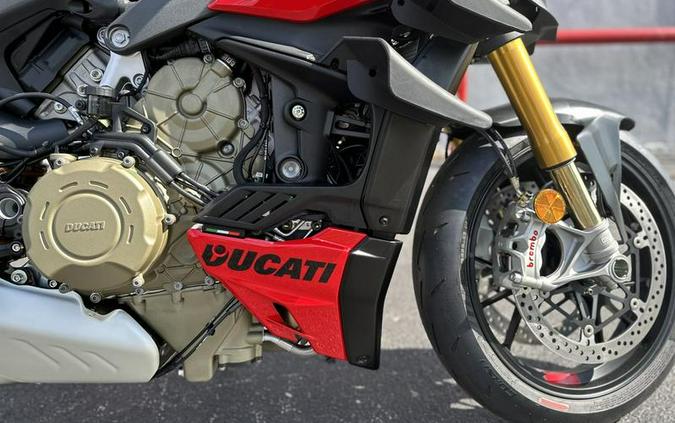 2024 Ducati Streetfighter V4 S Red