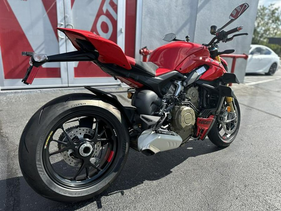 2024 Ducati Streetfighter V4 S Red