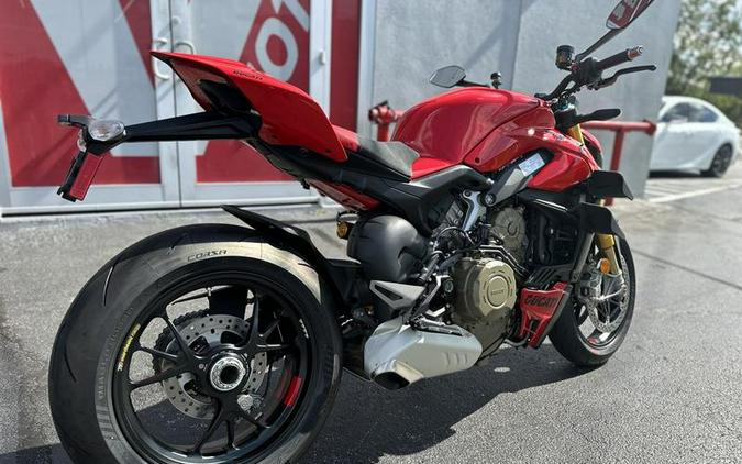 2024 Ducati Streetfighter V4 S Red