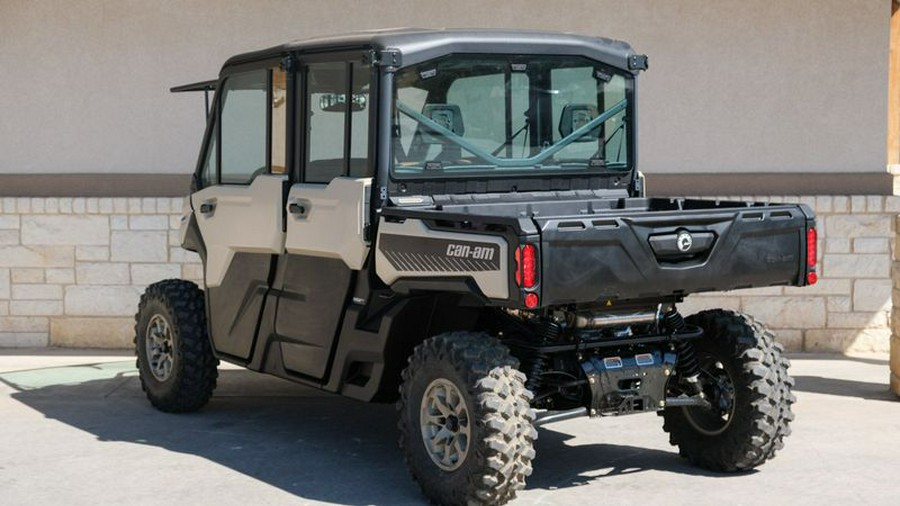 New 2024 CAN-AM DEFENDER MAX LIMITED HD10 DESERT TAN AND TIMELESS BLACK