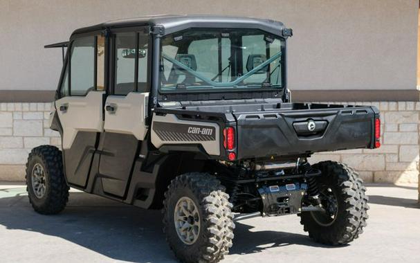 New 2024 CAN-AM DEFENDER MAX LIMITED HD10 DESERT TAN AND TIMELESS BLACK