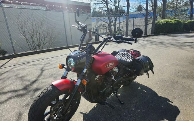 2023 Indian Scout Bobber ABS Ruby Smoke
