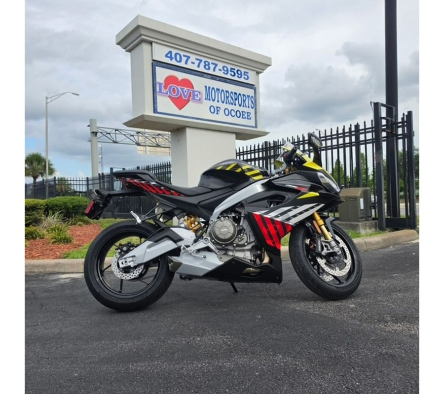 2027 Aprilia® RS 660 FACTORY SHAKEDOWN YELLOW