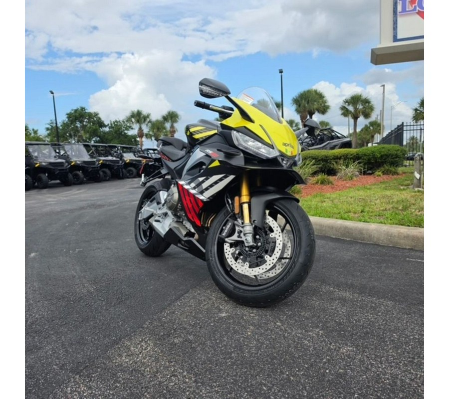 2027 Aprilia® RS 660 FACTORY SHAKEDOWN YELLOW