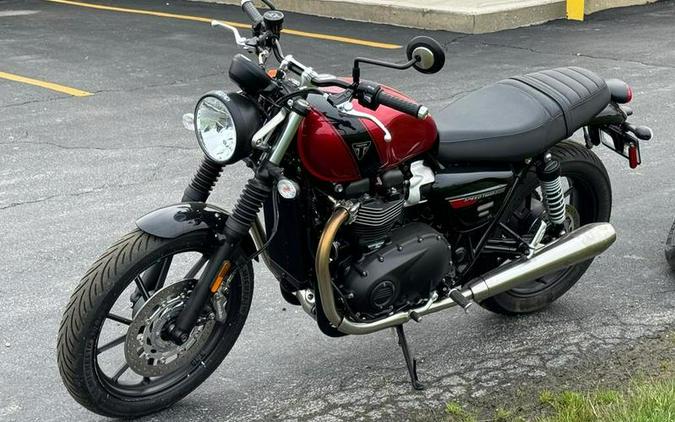 2024 Triumph Speed Twin 900 Carnival Red/Phantom Black