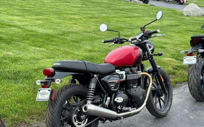 2024 Triumph Speed Twin 900 Carnival Red/Phantom Black