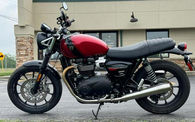 2024 Triumph Speed Twin 900 Carnival Red/Phantom Black