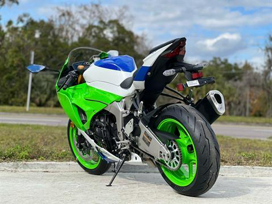 2024 Kawasaki Ninja ZX-6R 40th Anniversary Edition ABS