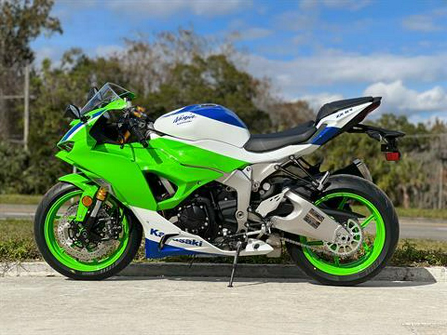 2024 Kawasaki Ninja ZX-6R 40th Anniversary Edition ABS