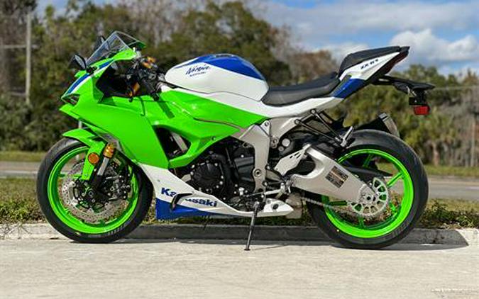 2024 Kawasaki Ninja ZX-6R 40th Anniversary Edition ABS