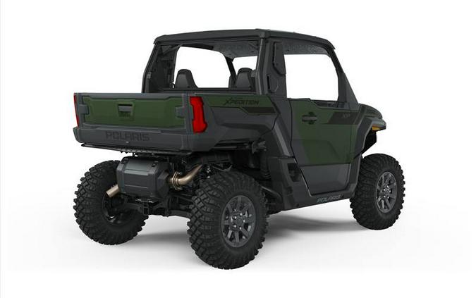 2024 Polaris XPEDITION XP Ultimate R/C - ARMY GREEN (OPEN CAB W/WINDSHIELD AND REAR PANEL ADD ONS)