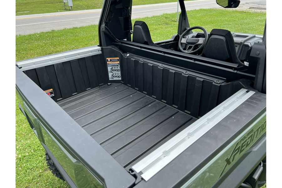 2024 Polaris XPEDITION XP Ultimate R/C - ARMY GREEN (OPEN CAB W/WINDSHIELD AND REAR PANEL ADD ONS)