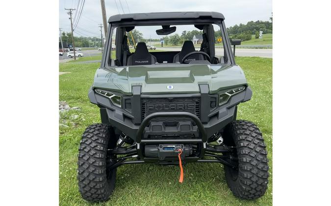 2024 Polaris XPEDITION XP Ultimate R/C - ARMY GREEN (OPEN CAB W/WINDSHIELD AND REAR PANEL ADD ONS)