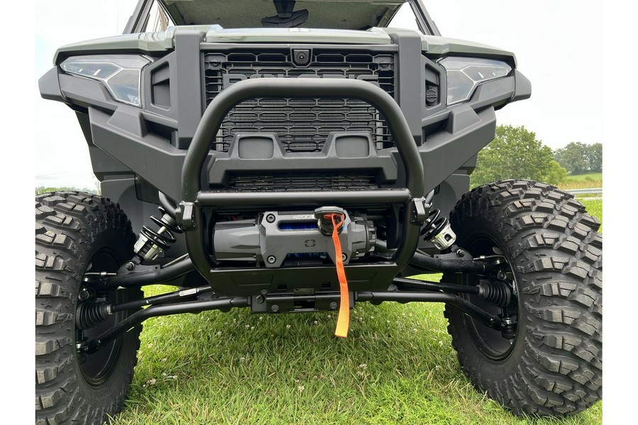 2024 Polaris XPEDITION XP Ultimate R/C - ARMY GREEN (OPEN CAB W/WINDSHIELD AND REAR PANEL ADD ONS)