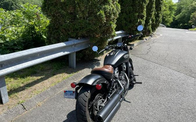 2018 Indian Motorcycle® Scout® Bobber ABS Thunder Black Smoke