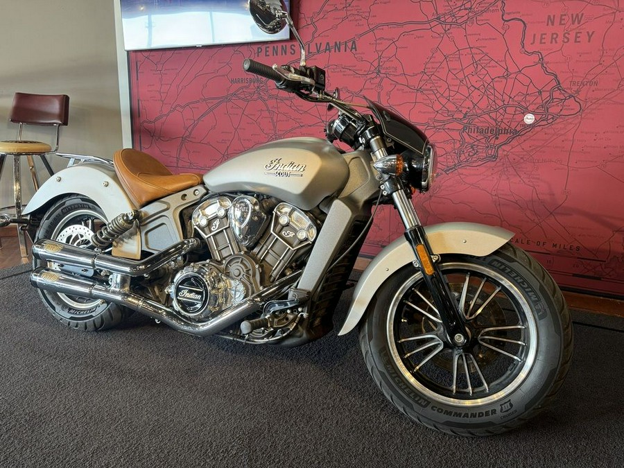 2017 Indian Motorcycle® Scout® Silver Smoke