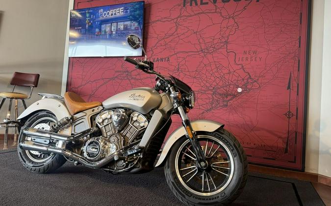 2017 Indian Motorcycle® Scout® Silver Smoke