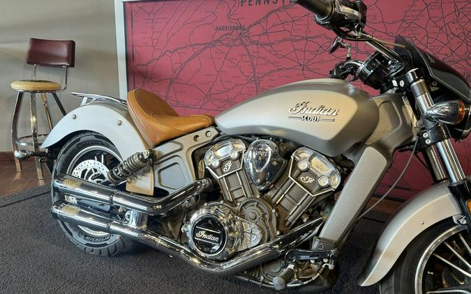 2017 Indian Motorcycle® Scout® Silver Smoke